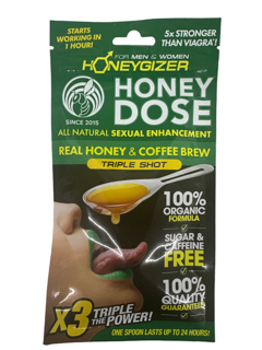 Honeygizer - Real Honey & Coffee Brew - Triple Shot - 3x Triple The Power 