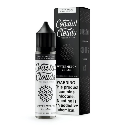 Coastal Clouds - Watermelon Cream - 60ml/3mg 