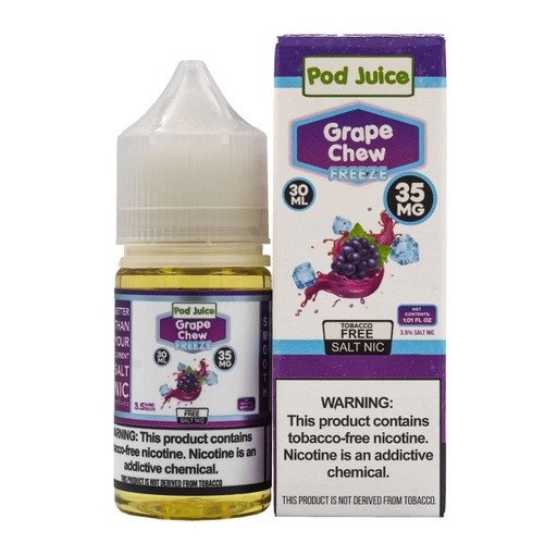 Pod Juice - Freeze - Grape Chew - 35mg/30ml