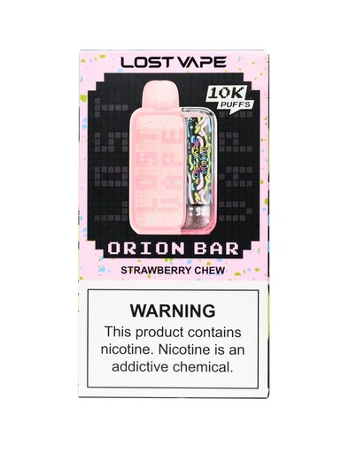 Orion Bar - 10000 Puffs - Strawberry Chew 