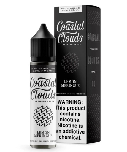 Coastal Clouds - Lemon Meringue - 60ml/3mg 