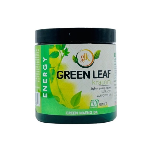 Green Leaf Kratom - Energy - Green Maeng Da - 100g Powder