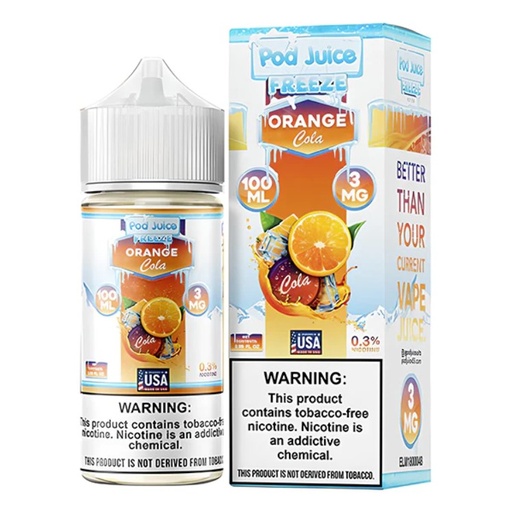 Pod Juice - Freeze - Orange Cola - 6mg/100ml