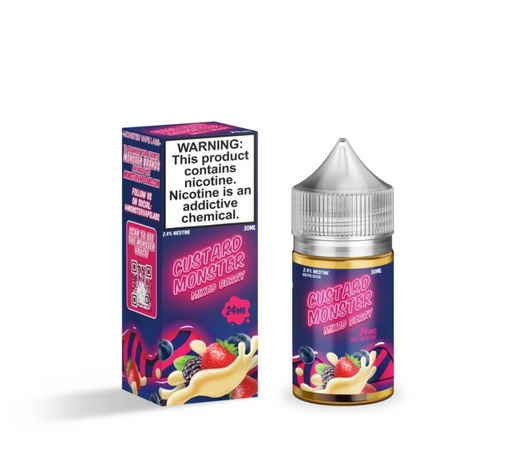 Custard Monster - Mixed Berry - 24mg/30ml