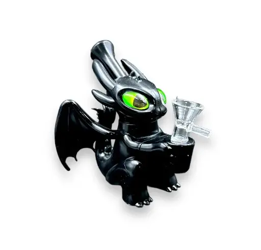 Black Dragon Silicone Pipe 