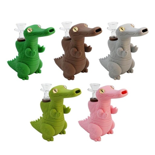 Crocodile Silicone Pipe 