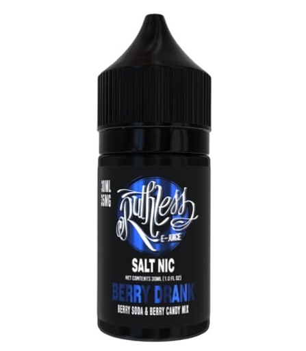 Ruthless - Salt Nic - Berry Drank - 50mg/30ml