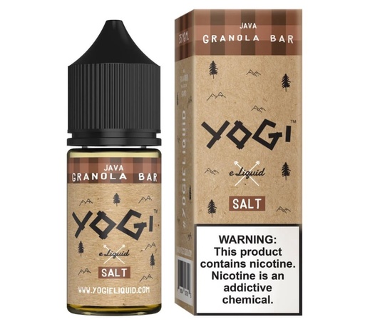 Yogi - Java - Granola Bar - E-Liquid Salt - 35mg/30ml