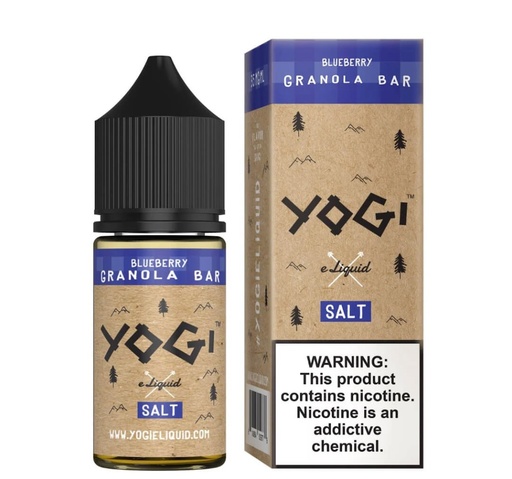 Yogi - Blueberry - Granola Bar - E-Liquid Salt - 35mg/30ml