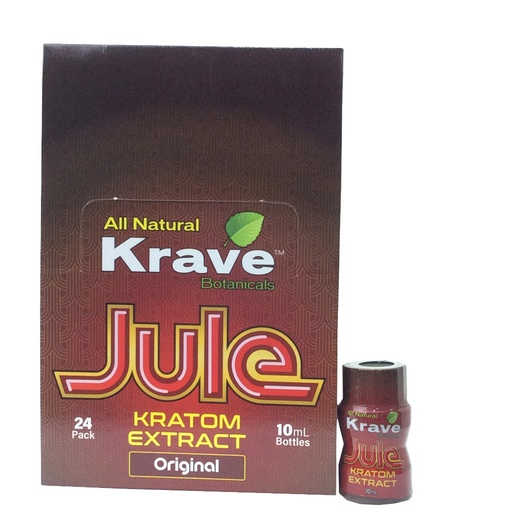 Krave - Jule Kratom Extact - Original - 24 Pack/10mL Bottles