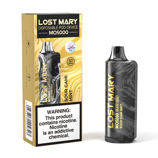 Lost Mary - MO5000 - Black Gold Edition - Sour Gami Mint 