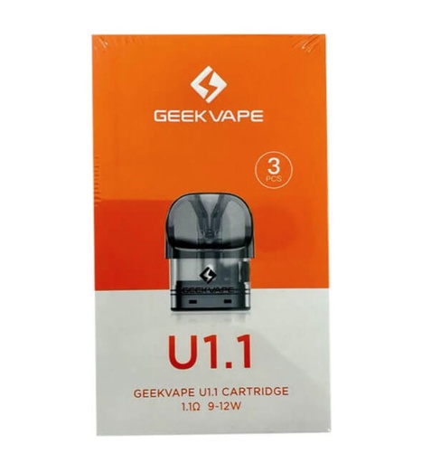 Geekvape - U1.1 Cartridge - 1.1Ω/9-12W - 3 Pcs