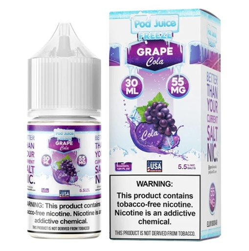 Pod Juice - Freeze - Grape Cola - 55mg/30ml