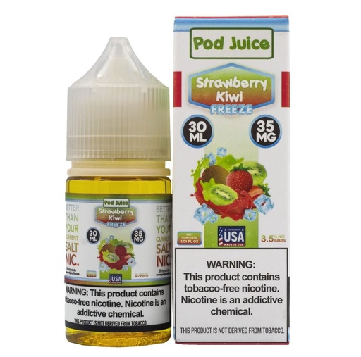 Pod Juice - Freeze - Strawberry Kiwi - 35mg/30ml