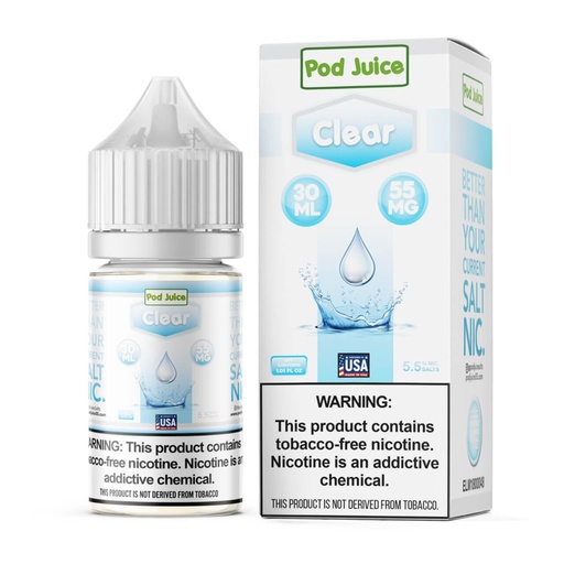 Pod Juice - Clear - 55mg/30ml