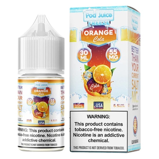 Pod Juice - Freeze - Orange Cola - 55mg/30ml