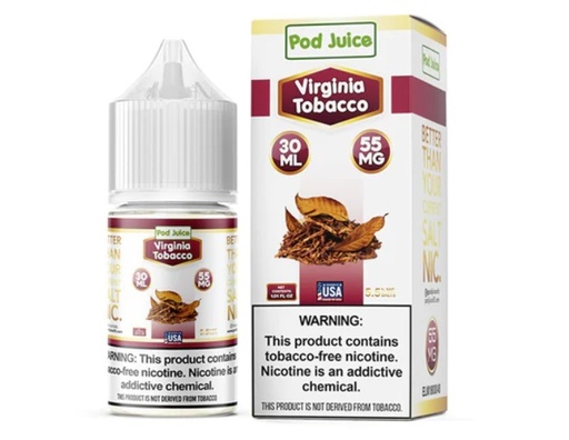 Pod Juice - Virginia Tobacco - 55mg/30ml 