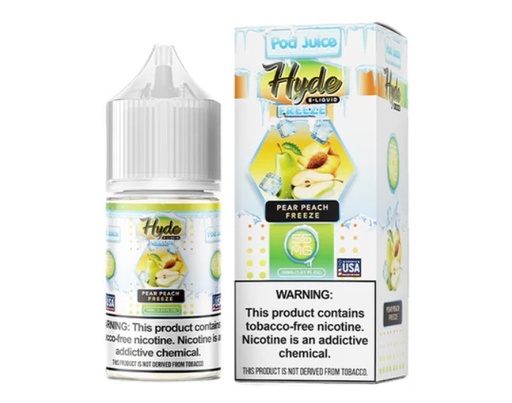 Pod Juice x Hyde - Freeze - Pear Peach Freeze - 35mg/30ml