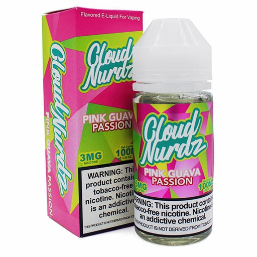 Cloud Nurdz - Pink Guava Passion - 6mg/100ml