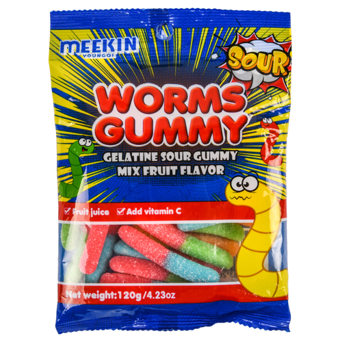 Meekin - Sour Gummy Worms