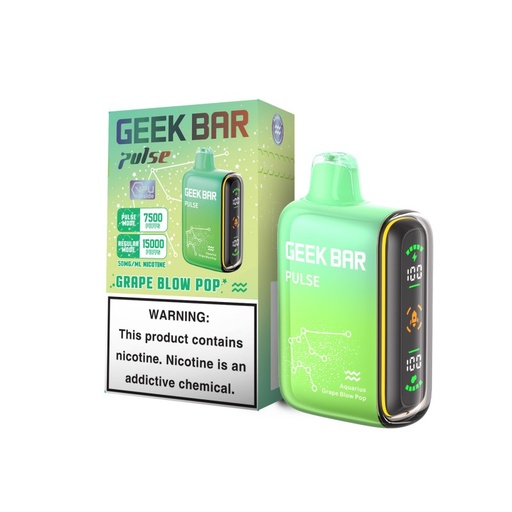 Geek Bar - Pulse - Grape Blow Pop