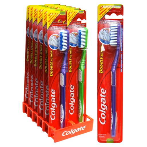 Colgate - Double Action Toothbrushes - Medium