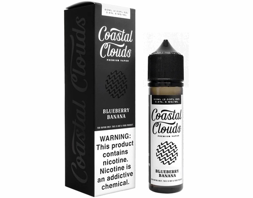 Coastal Clouds - Blueberry Banana - 60ml/6mg 