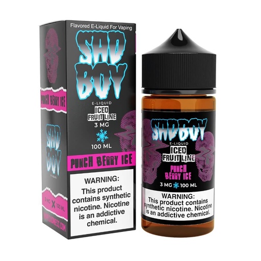 Sad Boy - Ice Fruit Line - Punch Berry Ice - 3mg x 100ml