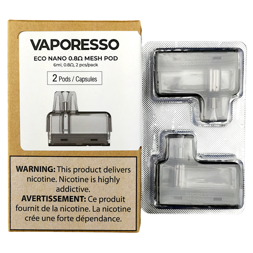 Vaporesso - Eco Nano - 0.8Ω Mesh Pod - 6ML