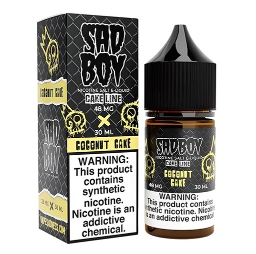 Sad Boy - Cake Line - Coconut Cake - 48mg x 30ml 