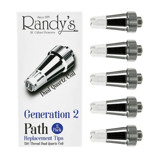 Randy's - Path Replacement Tip - Dual Quartz - 5 Pack 