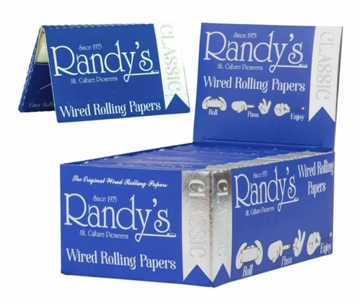 Randy's - Classic - Wired Rolling Papers 