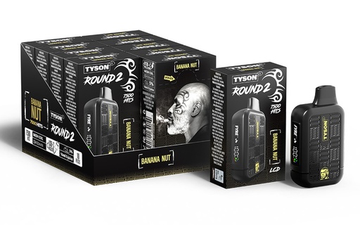 Tyson 2.0 - Round 2 - Banana Nut - 7500 Puffs