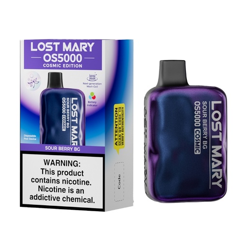 Lost Mary - OS5000 - Cosmic Edition - Sour Berry BG