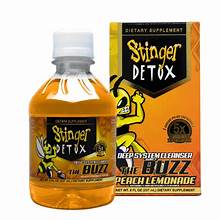 Stinger Detox - 5X Instant Extra Strength - Peach Lemonade 