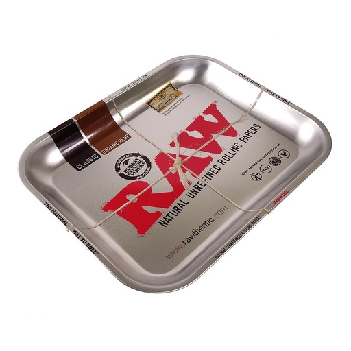 RAW - Steel - Large Rolling Tray 