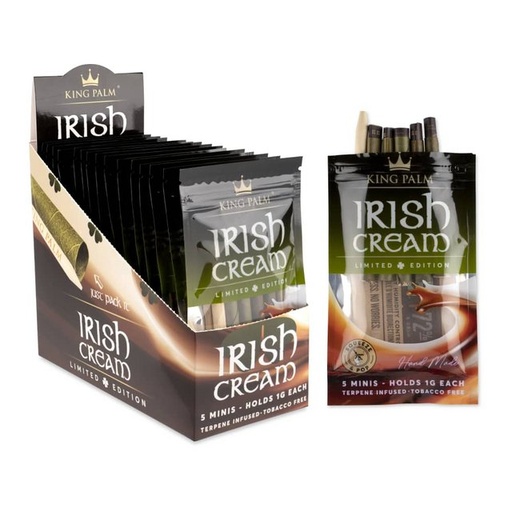 King Palm - 5 Pack Mini - Irish Cream 