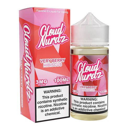 Cloud Nurdz - Very Berry Hibiscus - 3mg/100ml