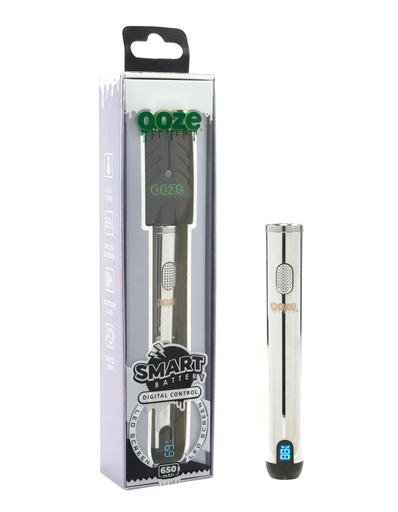 Ooze - Smart Battery - 650 mAh Vape Pen - Cosmic Chrome 