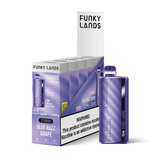 Funky Lands - Glary Edition - Ti7000 - Blue Razz Grape