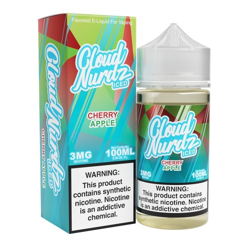 Cloud Nurdz - Iced - Cherry Apple - 6mg/100ml