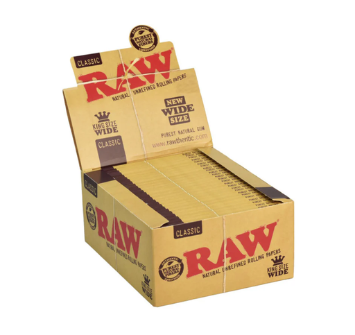 RAW - Classic King Size Wide Rolling Papers