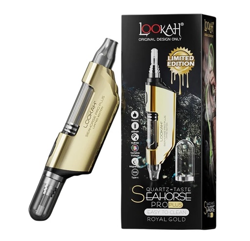 Lookah - Seahorse Pro Plus - Limited Edition - Royal Gold