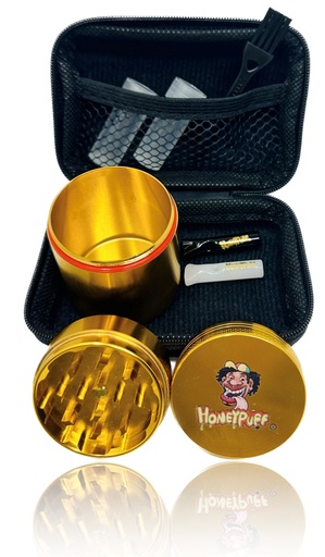 Honeypuff - Grinders with Containers - Assorted Colors