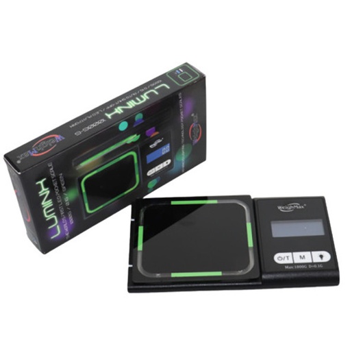 Weighmax - Luminx 100 - Led Pocket Scale - Green