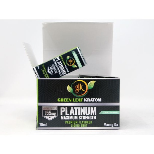 Green Leaf Kratom - Platinum Liquid Shot - Chocolate Mint