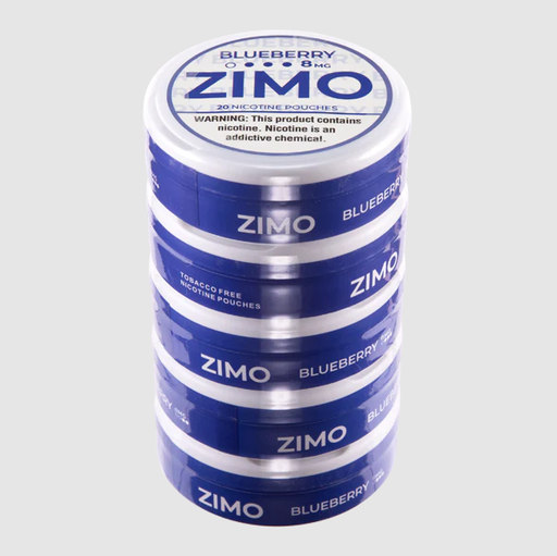 Zimo - Tobacco Free Nicotine Pouches - 8mg - Blueberry