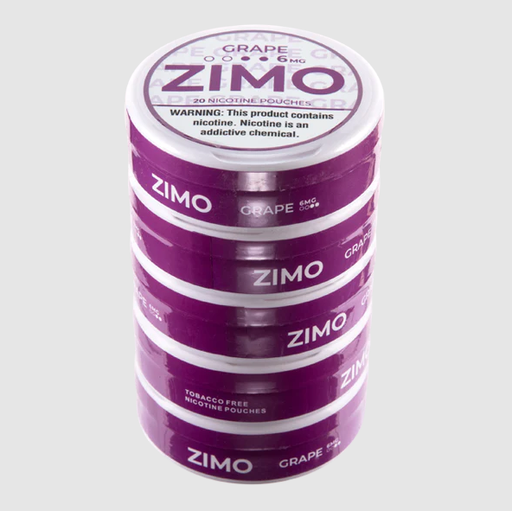 Zimo - Tobacco Free Nicotine Pouches - 6mg - Grape