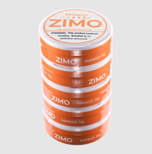 Zimo - Tobacco Free Nicotine Pouches - 6mg - Mango