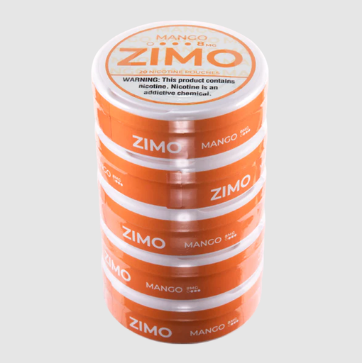 Zimo - Tobacco Free Nicotine Pouches - 8mg - Mango